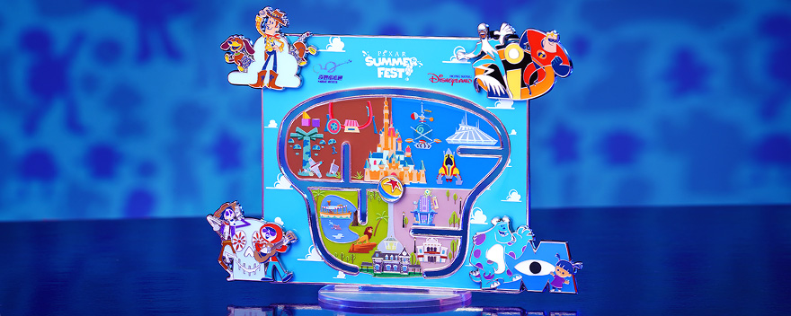 奇妙處處通會員限定「Pixar Summer Fest」珍藏版徽章