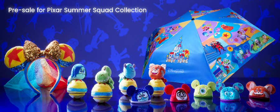 HKDL Brand New Pixar Summer Squad Collection – Preorder Now!